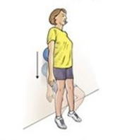 Wall Squat with Ball