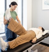 physiotherapy session at the ability clinic mississauga